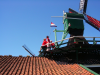Officiele handeling, hijsen van de vang...