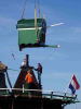 Bovenhuis door de lucht